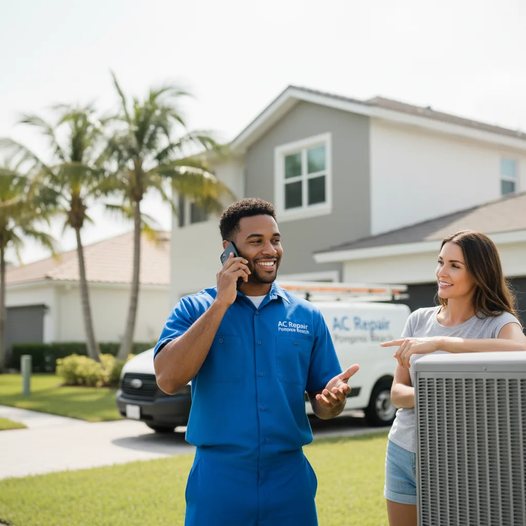 AC Repair Pompano Beach customer support in Winthrop Harbor